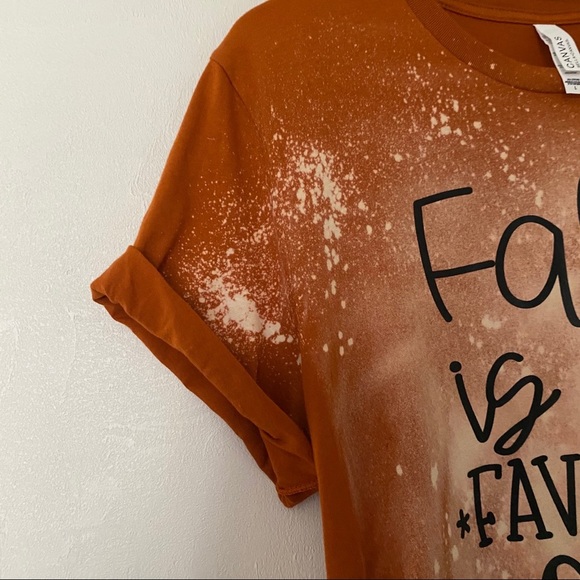 FALL is my Favorite Color Handmade Tee Large - Picture 3 of 7